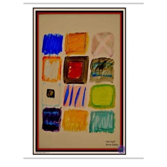 Abigail Riggs Collection Annie‎ Oakley silk scarf